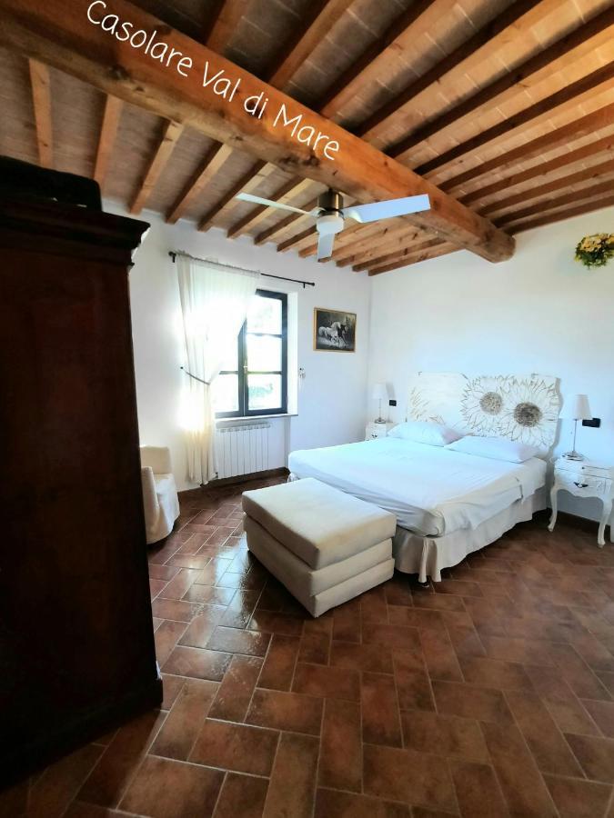 Il Casolare Val Di Mare Lägenhet Riparbella Exteriör bild