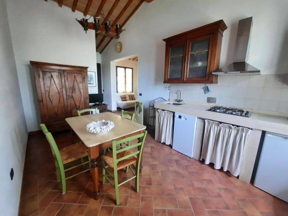 Il Casolare Val Di Mare Lägenhet Riparbella Exteriör bild