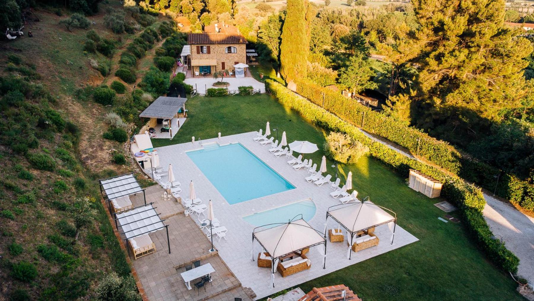 Il Casolare Val Di Mare Lägenhet Riparbella Exteriör bild