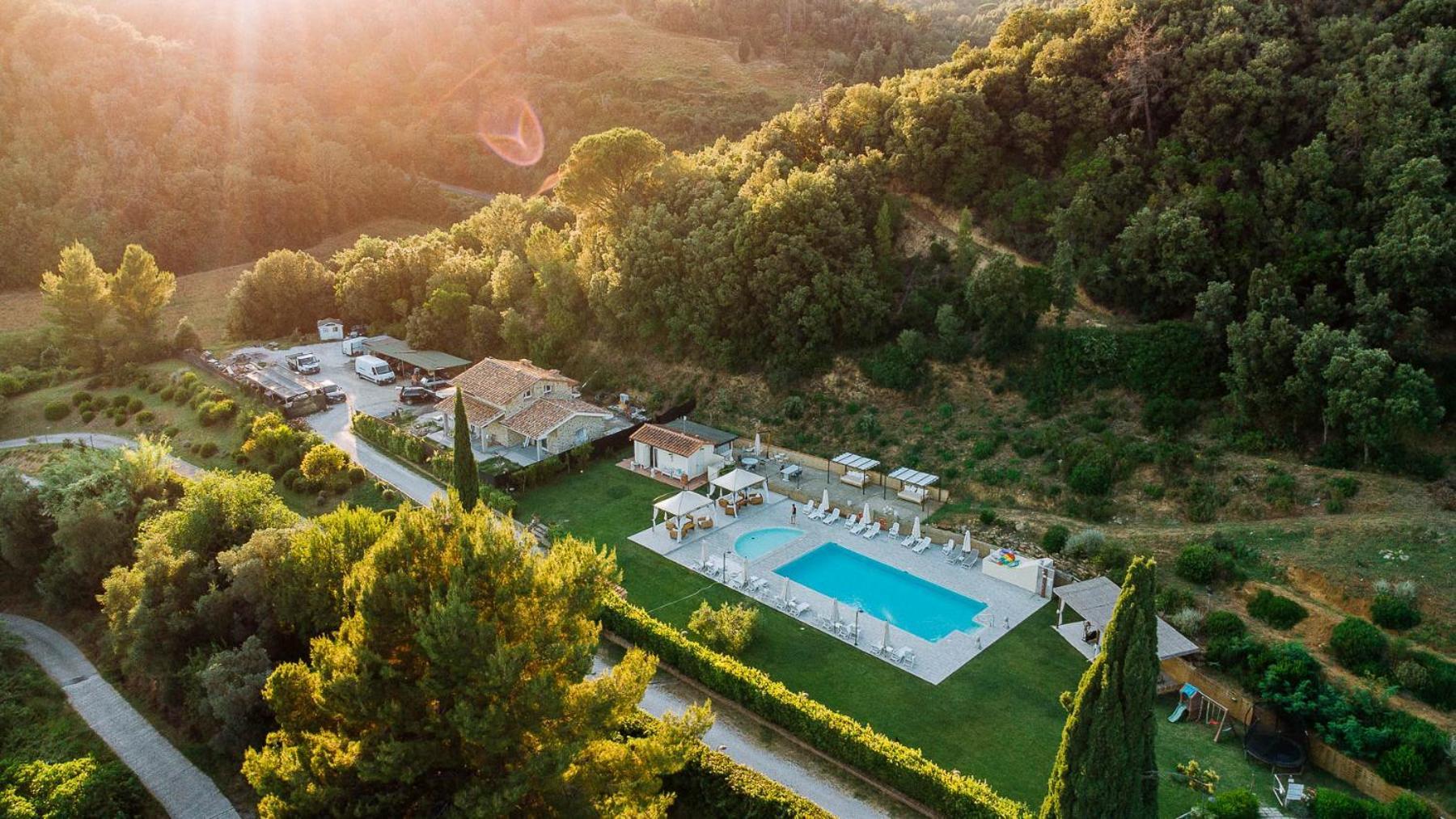 Il Casolare Val Di Mare Lägenhet Riparbella Exteriör bild